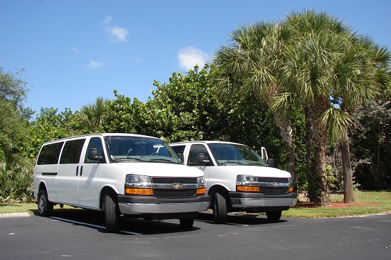 Transports de nos stagiaires tennis et golf en Floride
