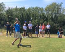 golf en Angleterre avec cours d'anglais pour adolescents